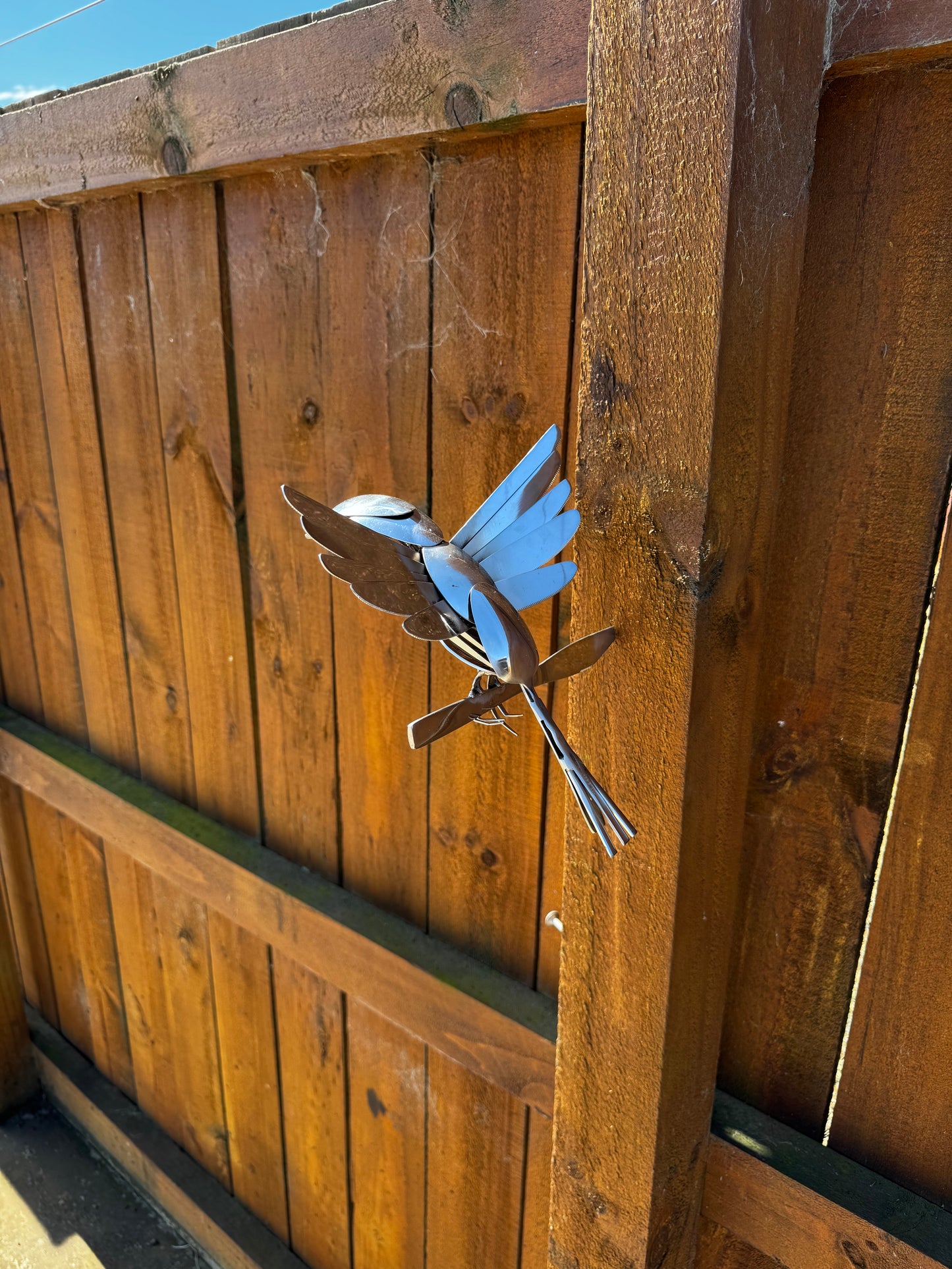 Stainless bird sculptures #5