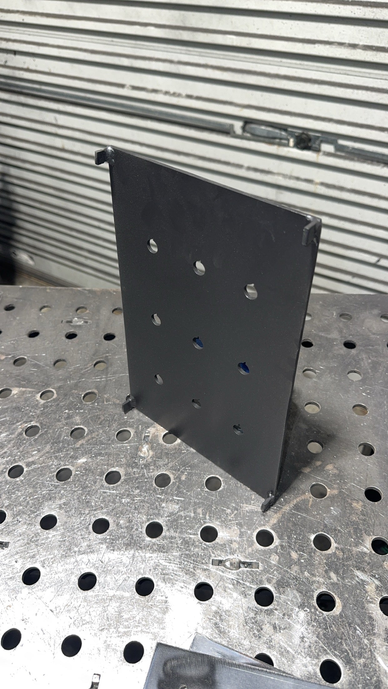 Burn plate