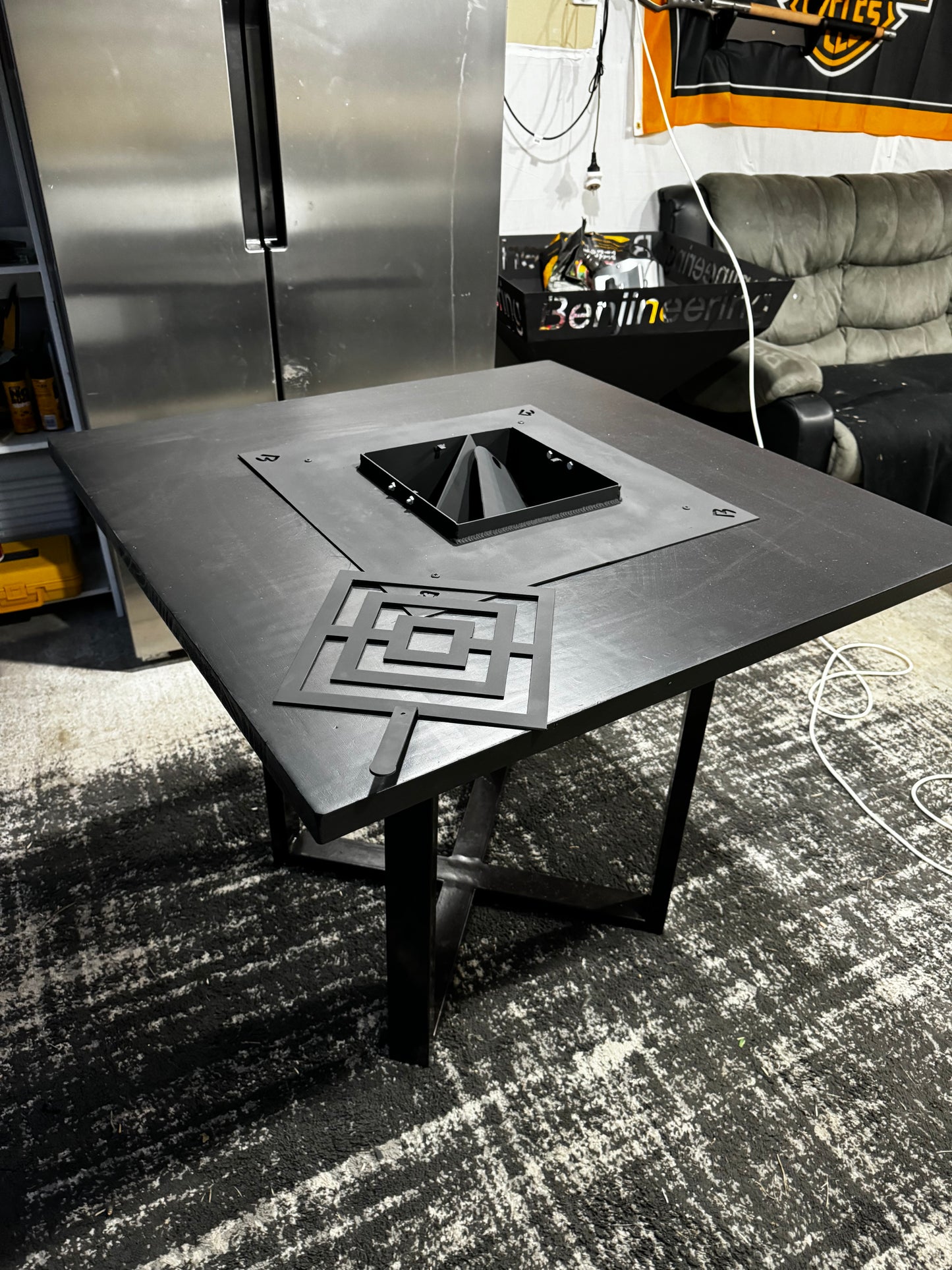 Table fire insert