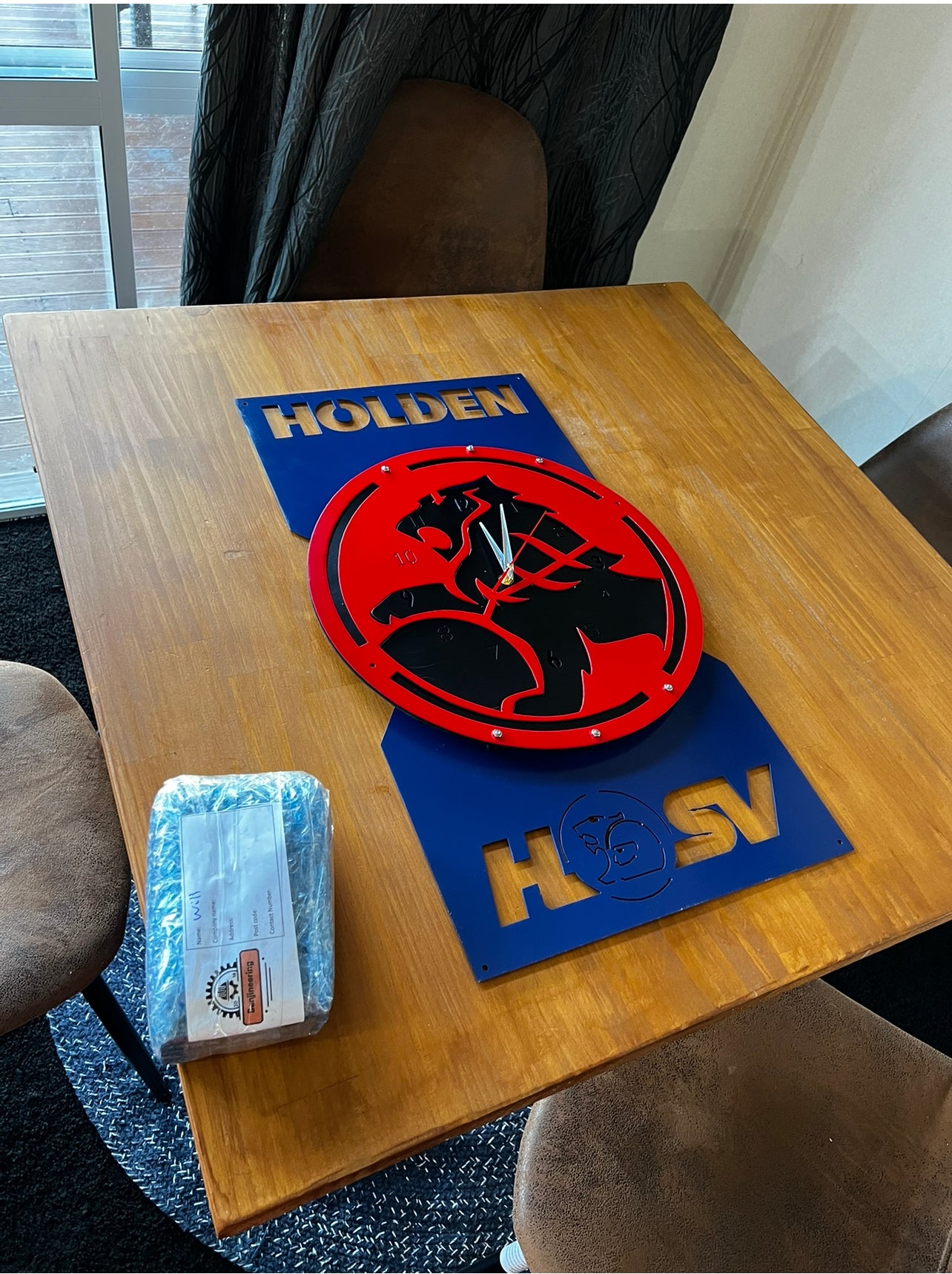 Holden Triple large Clock