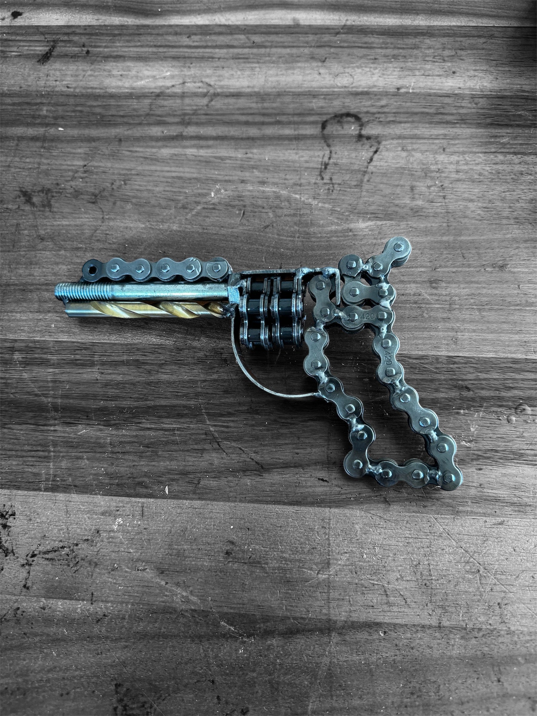 Chain fire revolver – Benjineering