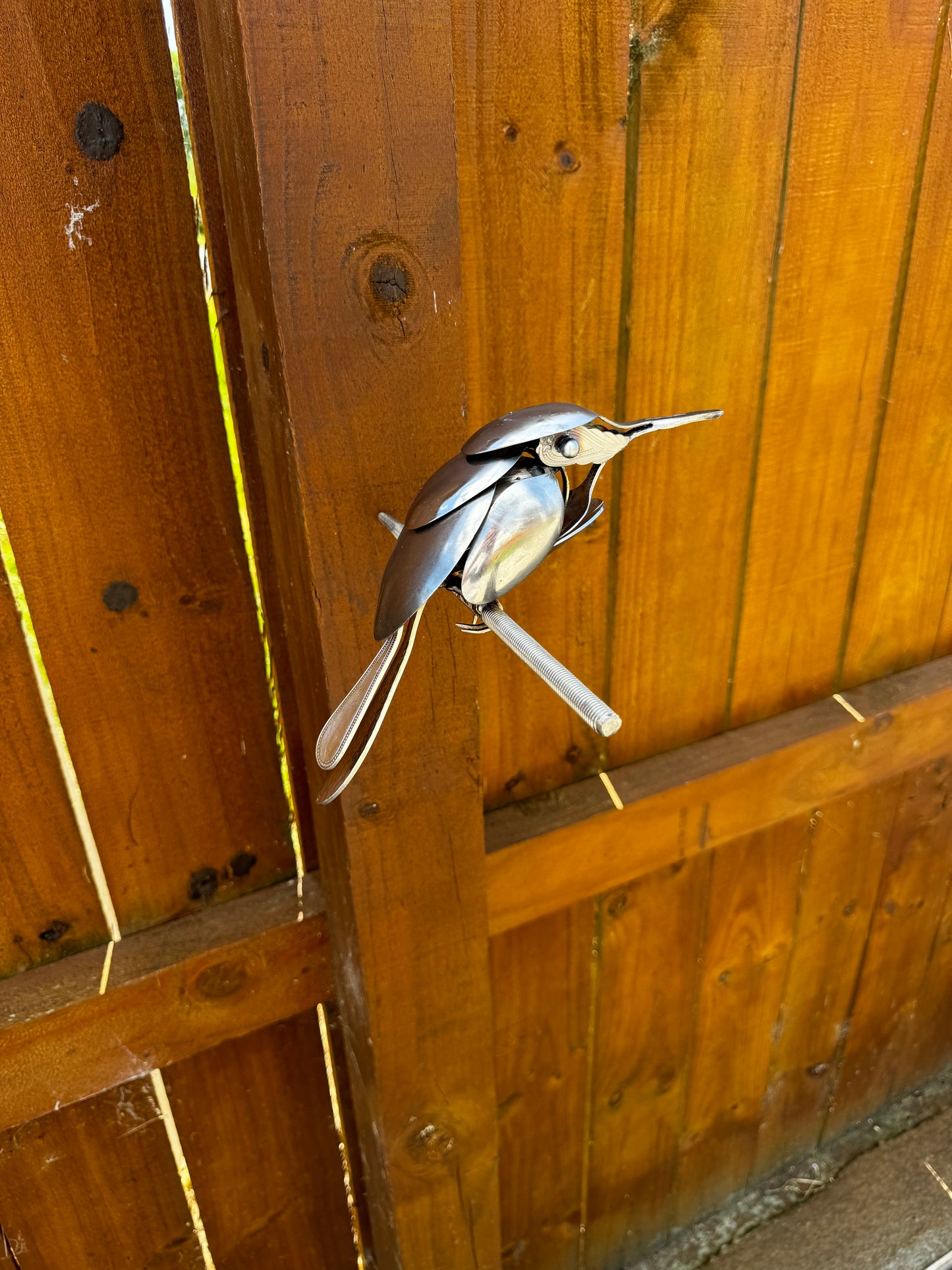 Stainless bird sculptures #1