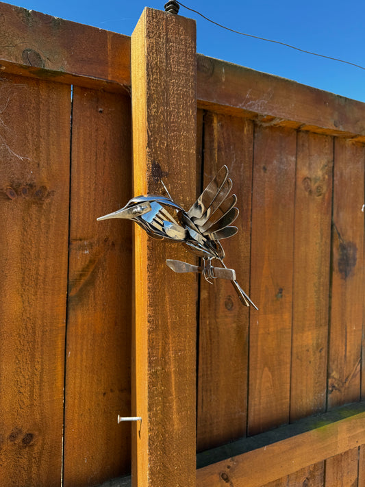 Stainless bird sculptures #5