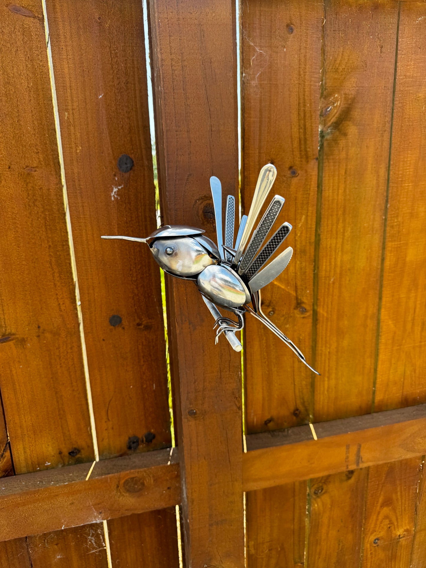 Stainless bird sculptures #2