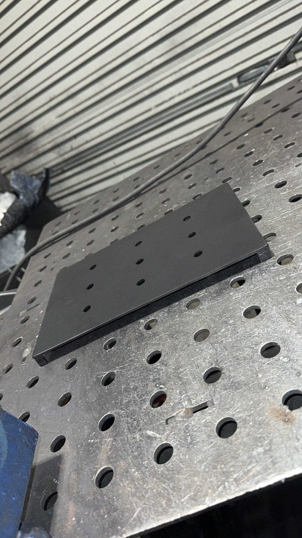 Burn plate