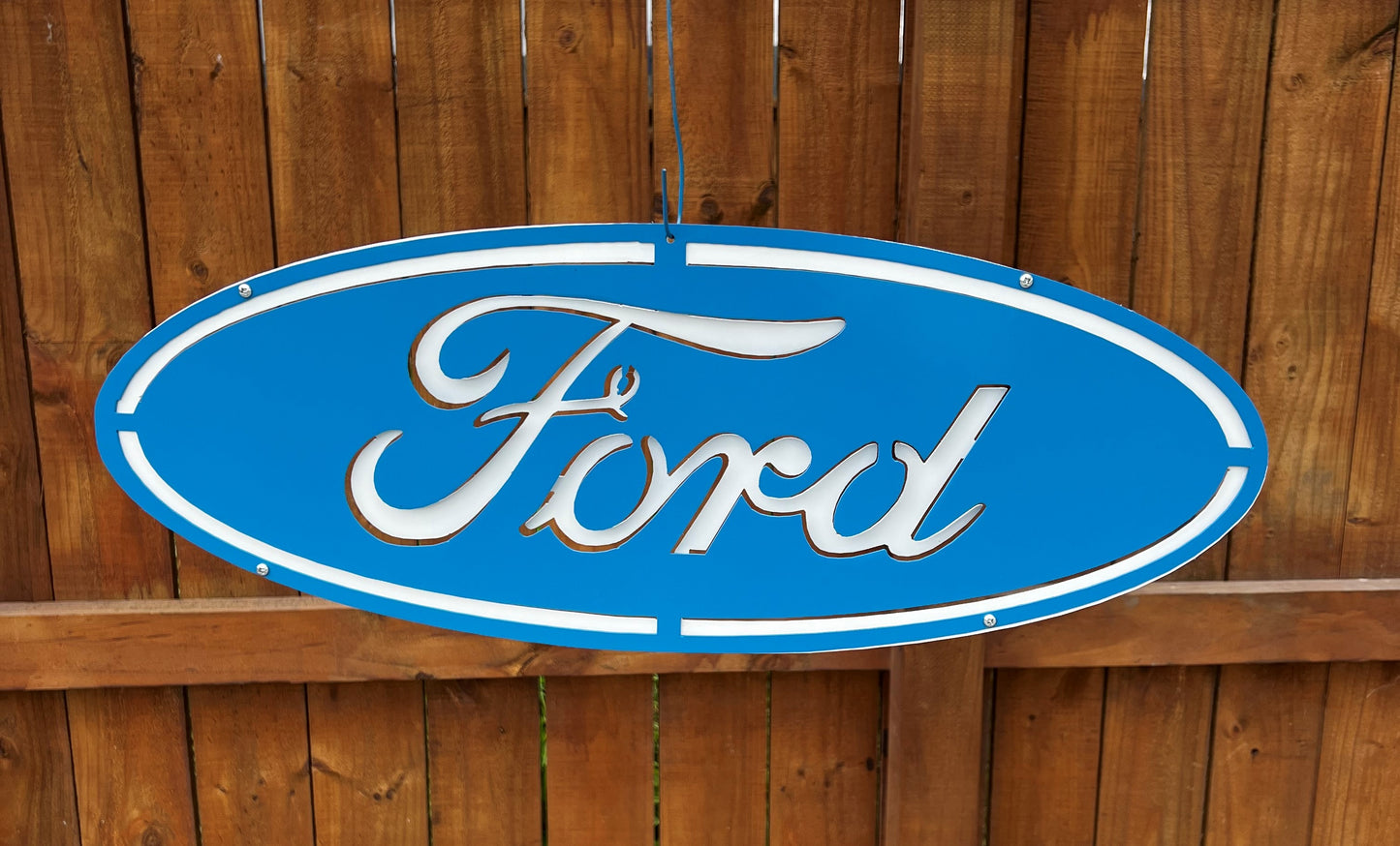 Ford 3d double layered wall art