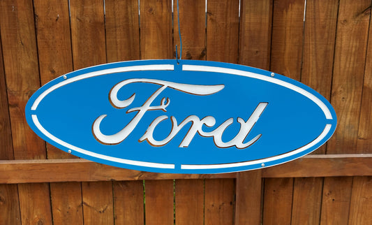 Ford 3d double layered wall art