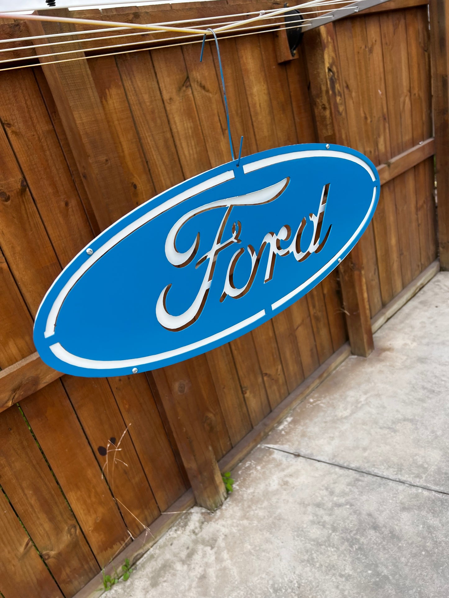 Ford 3d double layered wall art