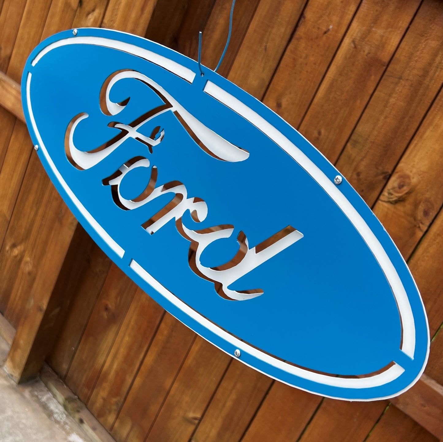 Ford 3d double layered wall art